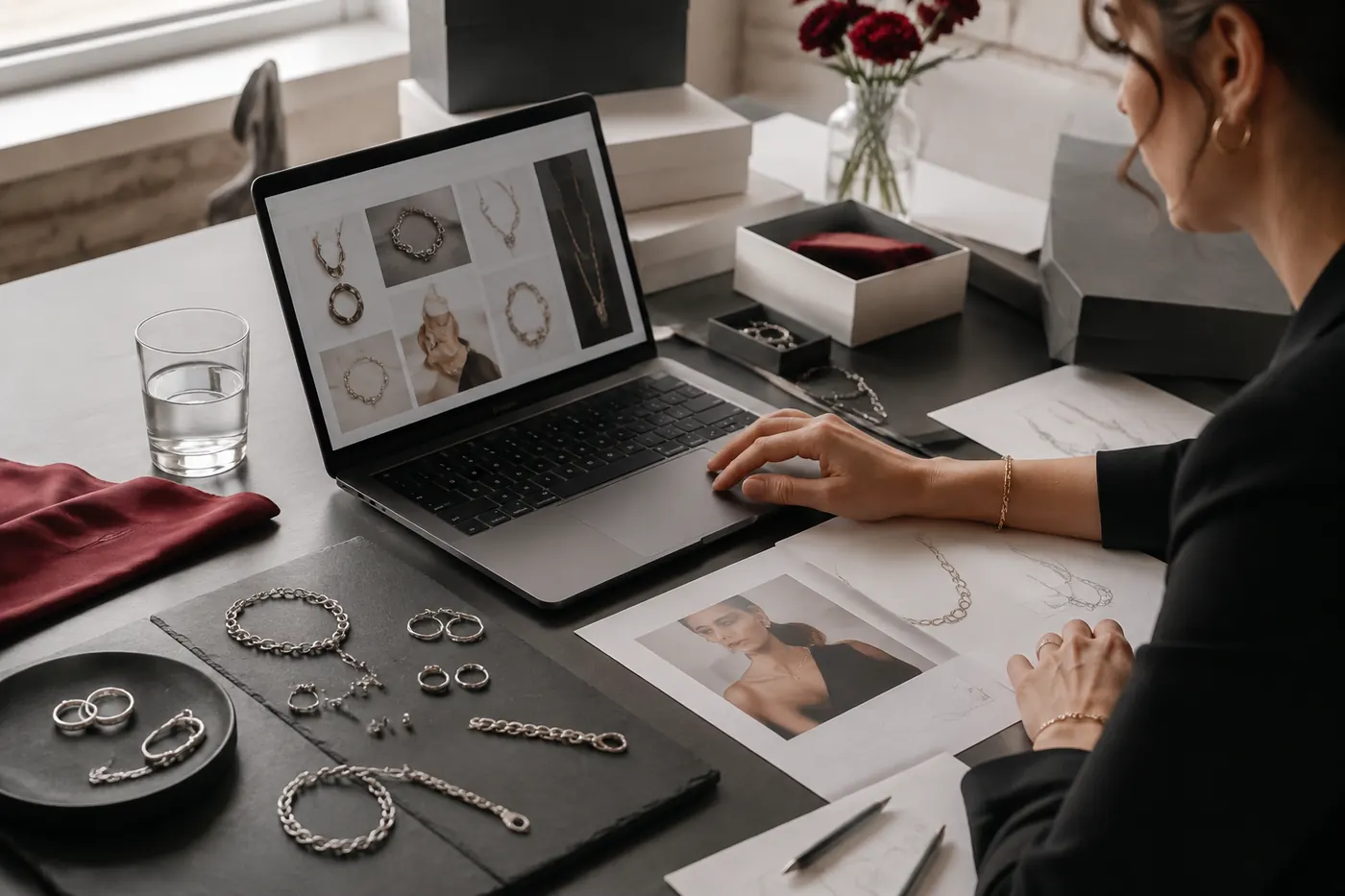 Etsy Shops jewelry business